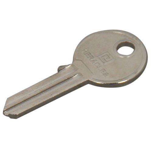 Ebauche de clé HHBL1 pour serrure de rideau métallique (Bt de 20)