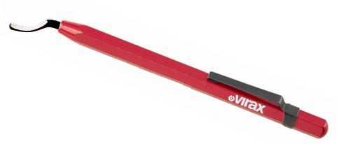 Lot de 2 ébavureur crayon pour tube Cuivre, PVC et PEHD - VIRAX 221242