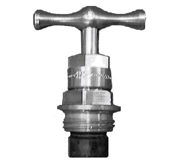 TETE DE ROBINET A CLAPET