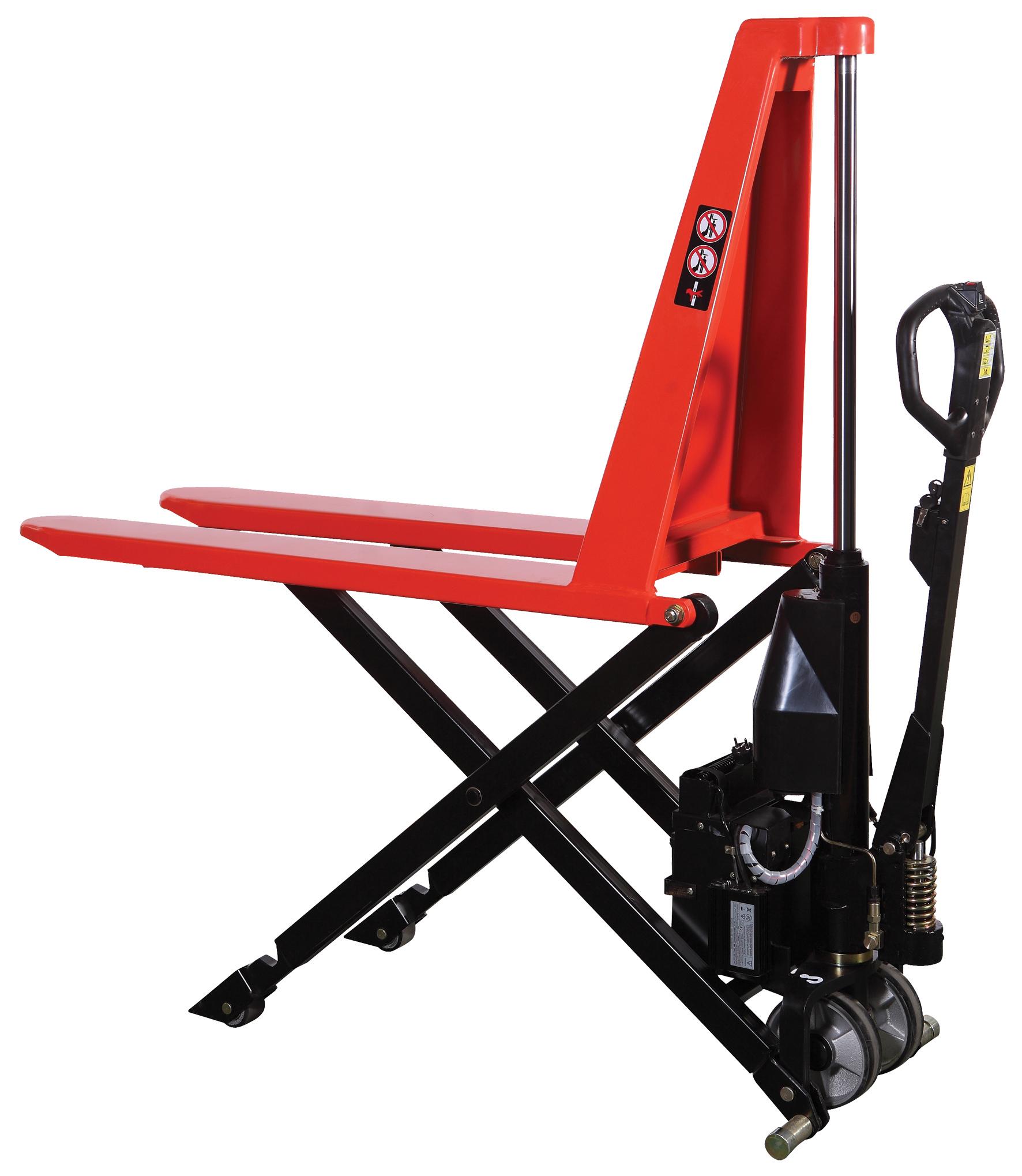 TRANSPALETTE HAUTE LEVEE ELECTIRQUE 1T 1190X160X685