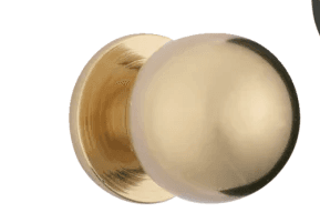BOULE A EMBASE -LAITON CHROME