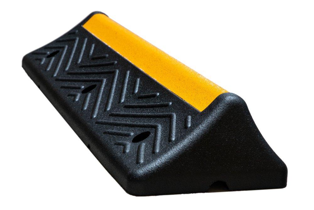 BUTEE DE PARKING POUR CAMION JAUNE/NOIR