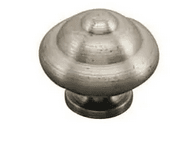 BOUTON RUSTIQUE-LAITON POLI