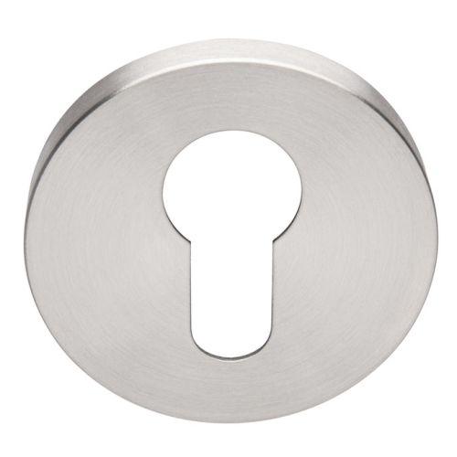 Paire de rosaces Slim JADE - Inox - Clé I