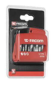 Coffret mixte de 10 embouts 1/4'' Facom série 1 avec porte-embout N°2