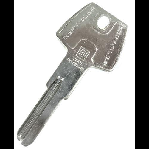 Ebauche de clé délignée pour cylindre rond Y7+ (Bt de 20) HERACLES AHY7+RD