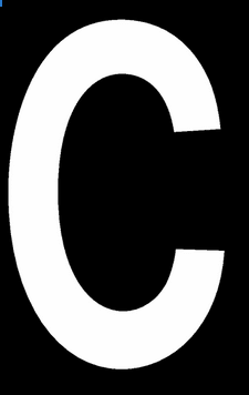 LETTRE POUR VOITURE C