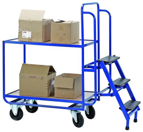 CHARIOT ESCABEAU 300 KG