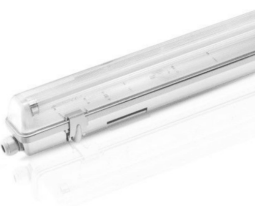 Reglette Étanche sans ballast pour 1 Tube T8 LED de 1200 mm 36w max