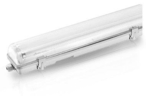Reglette Étanche sans ballast pour 2 Tubes T8 LED de 1500 mm 58w max
