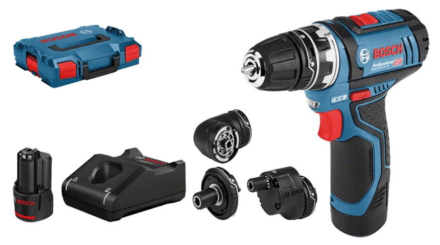 Perceuse visseuse GSR 12V-15 FC + Set FlexiClick