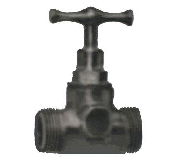 ROBINET ARRET MALE A PURGE