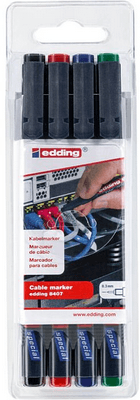 ETUI DE 4 MARQUEURS POUR CABLES