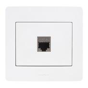PRISE RJ45 CAT 6 BLANC