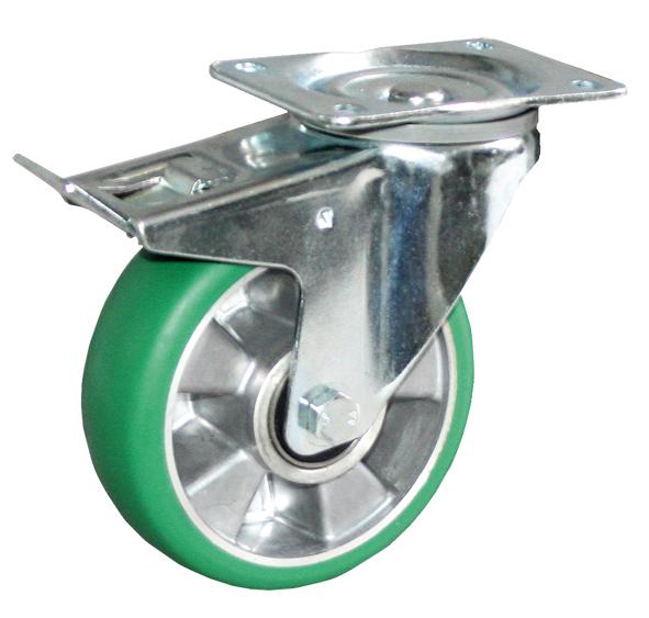 ROULETTE ULTRA ROULANTE PIVOTANTE AVEC FREIN