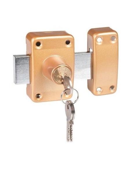 Verrou à double entrée cylindre 45 MM